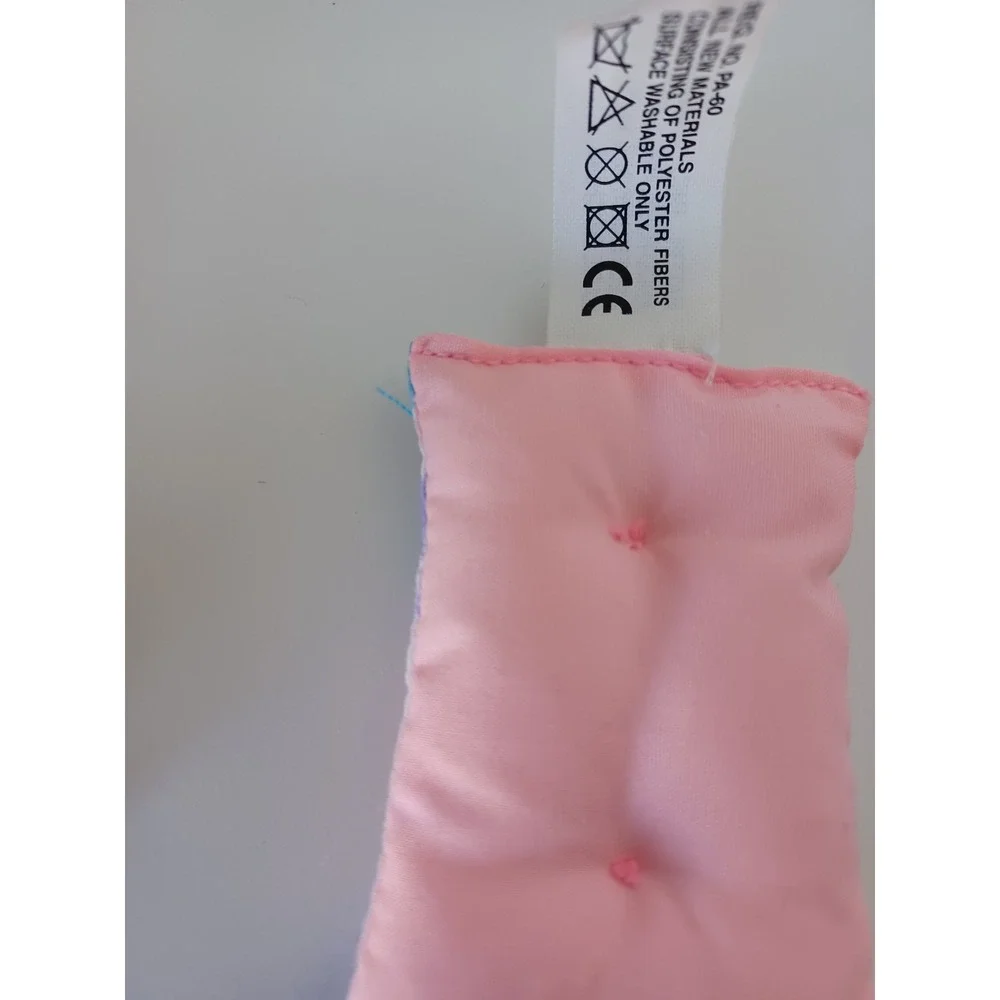 Two Vintage Barbie Fashion Doll Sized Pillows Toy Collectible